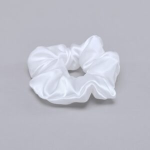 Scrunchy satin silk web